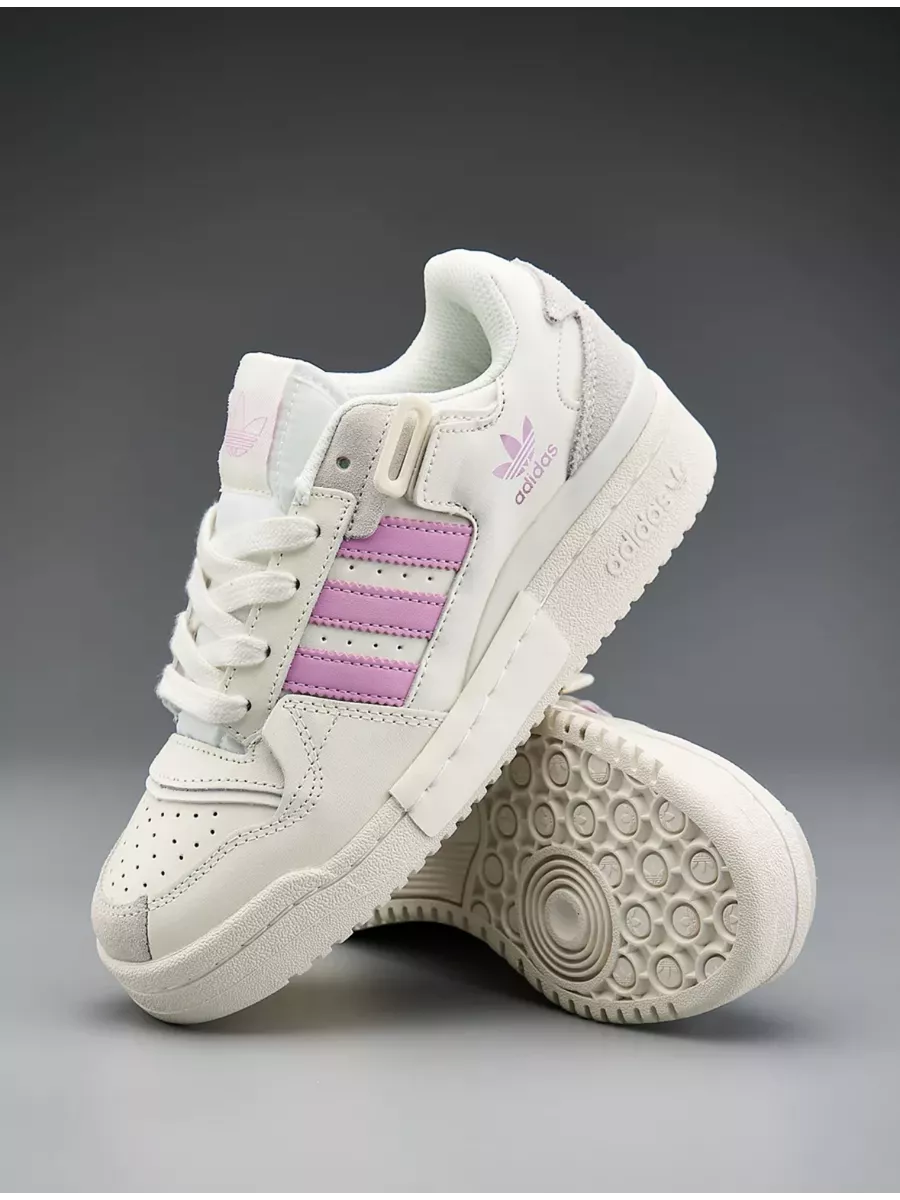 Кроссовки forum 84 low летние бежевые adidas 218896065 купить за 3 360 ₽ в  интернет-магазине Wildberries