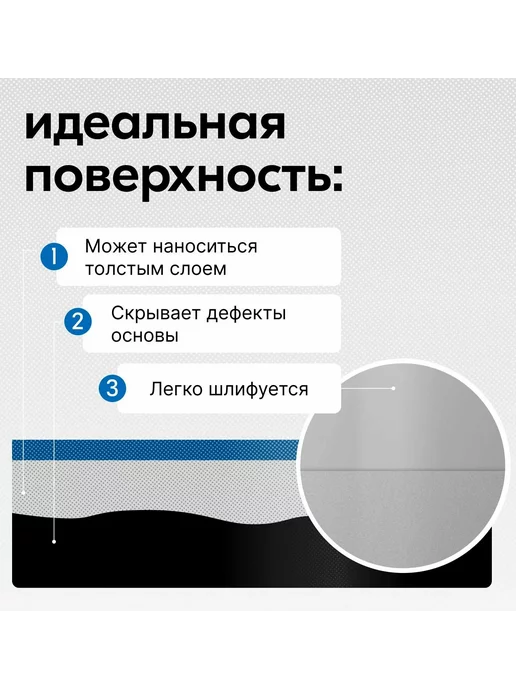 KUDO 1K грунт-наполнитель акриловый грунтовка, серый, фото 6