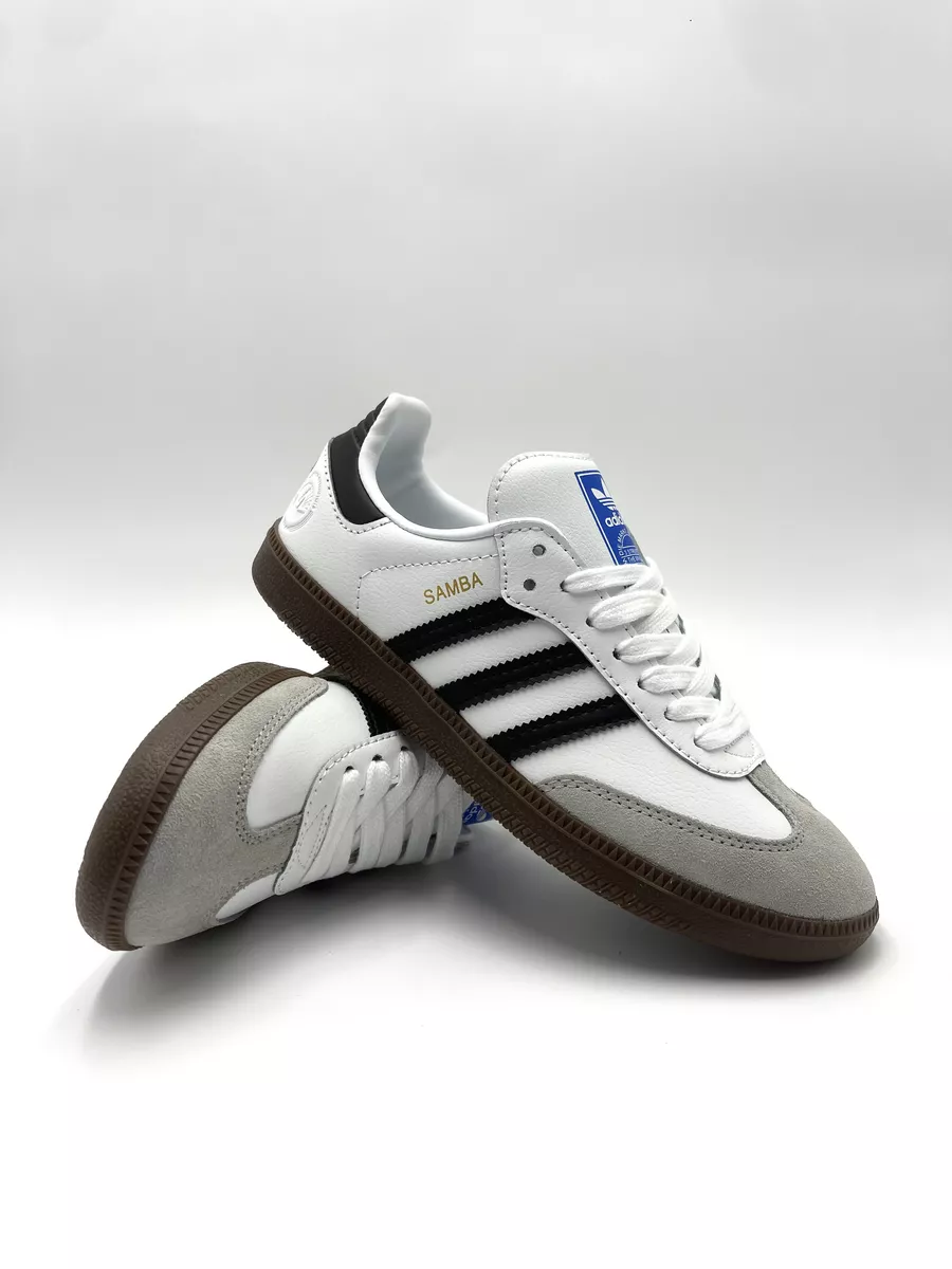 Кроссовки adidas samba SAMBA-WHITE Adidas 218939500 купить за