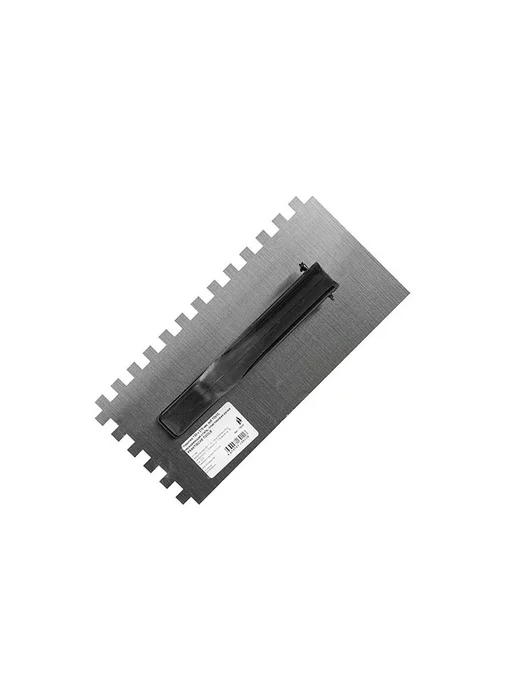 PRAKTISCHE TOOLS Гладилка зубчатая 8х8 мм 270мм для плитки и штукатурки, 10x10 мм, фото 2