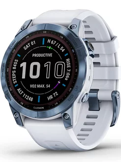 Fenix 7X SAPPHIRE SOLAR Mineral Blue спортивные смарт-часы GARMIN 218992646 купить за 80 178 ₽ в интернет-магазине Wildberries